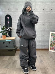 John Snow Damen-Skianzug im Cargo-Stil „Powder Pursuit Street Style“