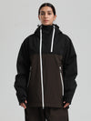 Gsou Snow HyperDrive All-Season Color Block Mountain Cargo Snow Jacket für Damen