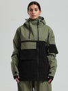 Gsou Snow Terrain Flow FlexZip Hybrid Cargo Snowboardjacke für Damen