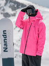 Nandn 3L Arctic Blitz wasserdichte Snowboardjacke für Damen