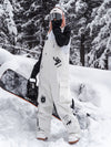 Nandn SnowSlope Baggy wasserdichte Snowboard-Latzhose für Herren