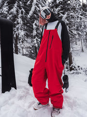 Damen Nandn Winter Star Baggy Mountain Snowboard-Ski-Latzhose