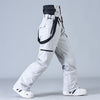 RIIVIYELE Herren Winter-Berg-Schneehose Ski-Latzhose