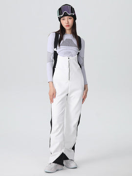 Searipe Retro Vibe Elegante Stretch-Ski-Latzhose für Damen