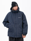 Mountain Chill Allwetter-Schneejacke für Herren mit reflektierenden Eigenschaften – Ideal zum Nachtskifahren und Snowboarden