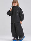 Doorek Kinder Unisex-Snowboardanzüge mit Hasenohren, Baggy-Stil