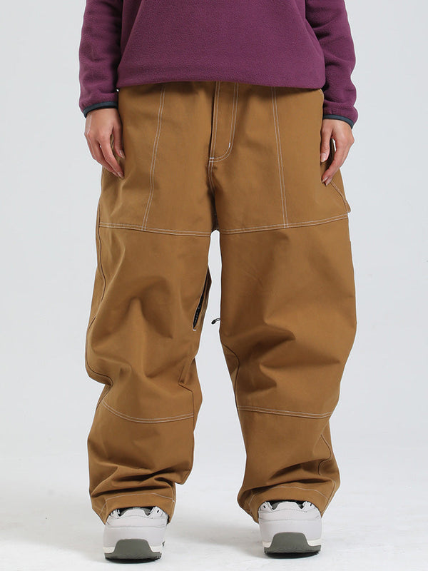 Gsou Snow Mountain Freerider Freestyle Baggy Snowboardhose für Damen
