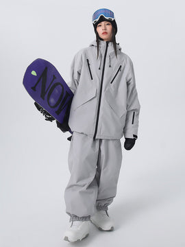 Searipe Unisex CoreBuild Allwetter-Schneeanzug für Damen, locker geschnitten
