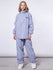 Dook Snow Track Stripe Snowboardjacke und -hose für Damen, Schneeanzug