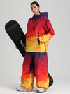 Gsou Snow Damen-Pullover-Anorak, strapazierfähig, Bergflauschig, Baggy-Schneeanzug