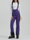 Gsou Snow Elegant Flare Ski-Latzhose für Damen