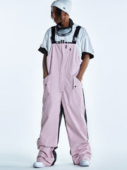 RenChill Herren-Winter-Abenteuer-Schneelatzhose in Pink und Schwarz, Modell Harmony