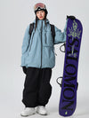 Searipe Unisex Strapazierfähiger Mountain Pro All-Terrain Baggy Schneeanzug für Herren