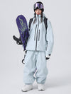 Searipe Unisex Strapazierfähiger Mountain Rider All-Terrain Baggy Schneeanzug für Damen und Herren