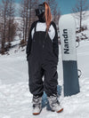 Nandn Winter Star Baggy Mountain Snowboard-Ski-Latzhose für Herren