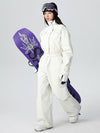Searipe Damen-Schneeanzug-Overall mit hohem Bund, Alpine Flow, lockerer Passform