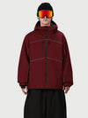 Nightline Park Rider Freestyle-Snowboardjacke für Herren mit reflektierenden Einsätzen