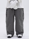 Damen-Skihose mit doppeltem Knie, Mountain Freestyle Baggy Camo