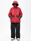 Chillform Herren-Schneeanzug mit reflektierendem Tarnmuster – Glow Trail Jacke mit Freerider Baggy Schneehose