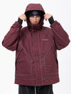 Mountain Chill Allwetter-Schneejacke für Herren mit reflektierenden Eigenschaften – Ideal zum Nachtskifahren und Snowboarden