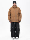 Chill Reflective Snowsuit für Herren zum Nachtskifahren – Set aus Bergjacke und Streetstorm Baggy Pants