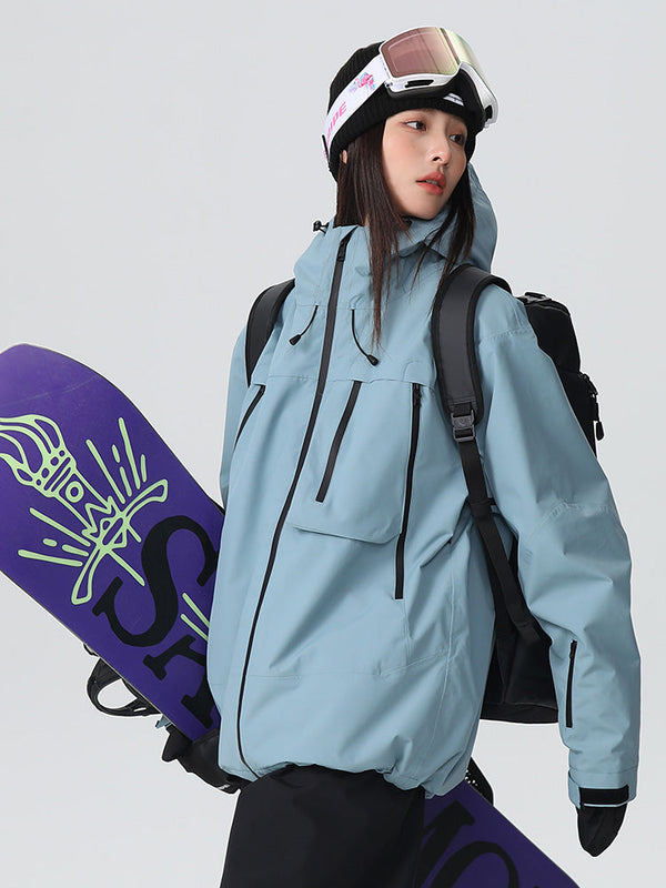 Searipe Durable Mountain Pro All-Terrain Baggy Schneejacke für Damen
