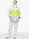 Arctic Queen Mountain Windbreaker Thermo-Schneeanzug für Damen mit Latzhose
