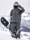John Snow Freestyle Damen-Schneeanzug mit seitlichen Streifen, zweiteilig, locker geschnitten