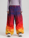 Gsou Snow Damen Strapazierfähige Urban Vibe All Function Baggy Schneehose