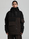 Gsou Snow Terrain Flow FlexZip Hybrid Cargo Snowboardjacke für Damen