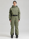 Gsou Snow Alpine Luxe Slim Fit Ganzkörper-Skioverall für Damen