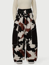 Wild Motion Damen-Schneehose mit mehreren Taschen, reflektierendem Farbblock-Design und extraweitem Sitz