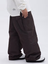 Damen-Skihose mit doppeltem Knieausschnitt, Freestyle-Stil, Baggy-Design