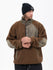 Herren-Abenteuerpullover aus Kunst-Sherpa-Fleece, warm und bergtauglich