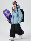Searipe Unisex Strapazierfähiger Mountain Pro All-Terrain Baggy Schneeanzug für Herren