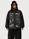 UrbanCraft Street Utility Freestyle Schneejacke für Herren – Reflektierende Kapuze & Arbeitskleidungsdesign