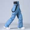 RIIVIYELE Damen Winter Mountain Snow Pants Ski Latzhose