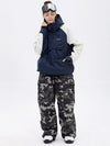 Freestyle-Skianzug für Damen im Bergtarn-Look – Bomberjacke & Baggy-Hose-Set