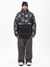 Mountain Vibe Pulloverjacke für Herren & Urban Freerider Baggy-Schneehose Set