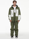 Herren-Thermo-Schneejacke und Latzhose für den Backcountry Mountain Explorer