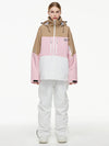 Herren-Backcountry-Bergwindjacke, Thermo-Schneeanzug mit Latzhose