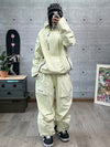 John Snow Damen-Skianzug im Cargo-Stil „Powder Pursuit Street Style“