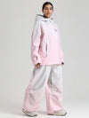Gsou Snow Damen-Pullover-Anorak, strapazierfähig, Bergflauschig, Baggy-Schneeanzug