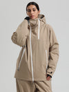 Gsou Snow HyperDrive All-Season Color Block Mountain Cargo Snow Jacket für Damen