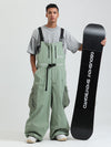 Gsou Snow Alpine Freestyle Extra-Baggy Skihose für Herren