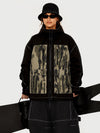UrbanCraft Street Utility Freestyle Schneejacke für Damen – Reflektierende Kapuze & Arbeitskleidungsdesign