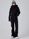Alpine Eleganz Skioverall für Damen mit Kunstpelz