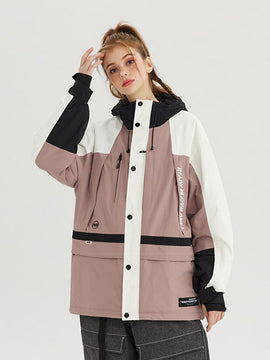 Nandn Snow Vanquisher Winter Fashion Ski-Snowboardjacke für Damen