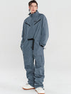 Damen-Schneeanzug Nandn Mountain Cargo Baggy Einteiler Schneeanzug