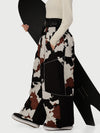 Wild Motion Damen-Schneehose mit mehreren Taschen, reflektierendem Farbblock-Design und extraweitem Sitz